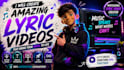 create awesome animated lyric video