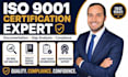 create your iso 9001 documentation and conduct a certification gap analysis
