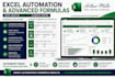 create, fix, automate, and optimize excel spreadsheets