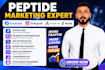 setup peptide marketing peptide meta ads tiktok ads google ads peptide website