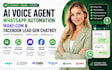 build ai voice agent vapi whatsapp automation make com facebook lead gen chatbot