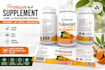 design premium supplement, cbd, and hemp oil label and packaging
