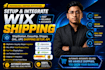 setup wix shipstation, easyship, shippo, dhl, ups shipping setup, shipping API