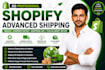 do shopify advanced shipping rules, carrier rates shipping API fulfillment setup