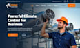 build squarespace hvac website heating cooling air conditioning services