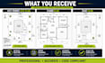 draw city permit floor plan site plan plot plan for architectural permit drawing