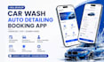 develop car wash auto detailing booking app mobile detailing android ios