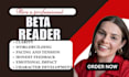 beta read fantasy romance  sci fi beta reader thriller novel fiction beta reader