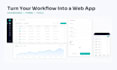 build a custom web app, admin dashboard, or internal tool