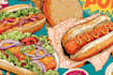 make a food pop art illustration