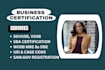 do sba certification, sdvosb, vosb wosb, mbe, 8a sam gov registration, cage code