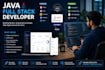 build a responsive java full stack web application