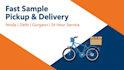 do garments sample pickup and delivery in delhi noida