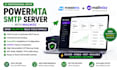 do powermta smtp server to send unlimited bulk cold emails with mailwizz
