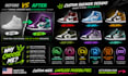 create custom sneaker design, footwear design, athletic and streetwear sneakers
