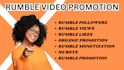 do organic rumble video promotion