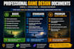 provide game design consultation for your early stage game