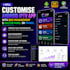 customise android iptv app with dns management and master panel or cpanel