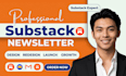 setup substack account substack newsletter design manage substack post substack