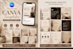 design professional canva social media templates