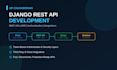 develop django rest API and backend for your web application