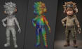 model fix and rig 3d second life avatar bento bone animesh avatar physbone bento