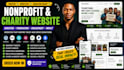 create charity website nonprofit website donation website ngo website
