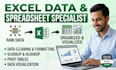 do accurate data entry, web research, copy paste, and excel data