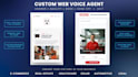 build custom ai voice agents for phone calls and website