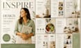 design a premium magazine, catalog or brochure layout