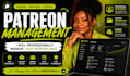 manage your patreon page professionally