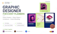 graphic designer for event planners