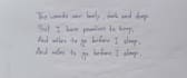 handwrite notes and letters professionally