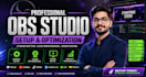 professionally setup obs studio for streaming recording and gaming