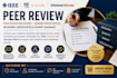 provide ieee elsevier springer peer review invite and certificate
