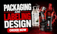 do product packaging design, cbd label product label, bottle packaging design