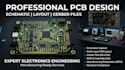design professional pcb layout, schematic and gerber files
