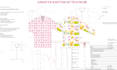 make garment tech pack with measurement spec and bom