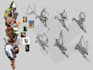 create stylized character concept art