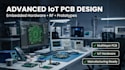 design advanced pcb layout for embedded and iot devices