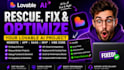 rescue fix lovable ai website lovable dev lovable app lovable saas mvp vibe code