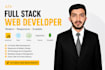 build a full stack web application with react and node js