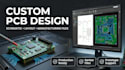 design custom pcb, schematic and manufacturing files