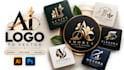 redo, retouch, remade and cleanup logo