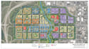 create urban expansion plan map, growth zones and development master plan
