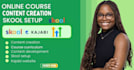 setup course creation course curriculum skool setup podia