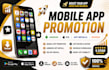 do mobile app promotion, app install, android, ios app review, website review