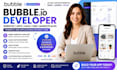 develop bubble io website bubble app saas CRM and marketplace