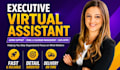 be your personal assistant executive virtual assistant administrative support