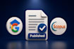 increase google scholar citation, write backdated and publish research articles